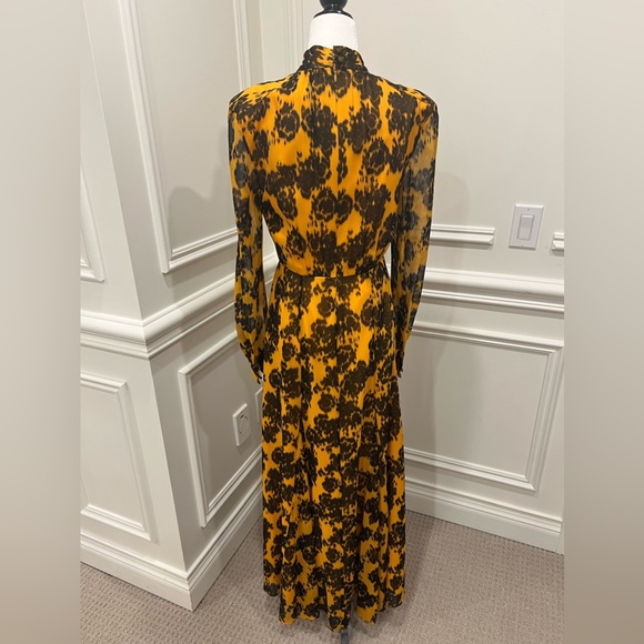 Saloni Jacqui silk dress. Size 4 bnwt. - Picture 3 of 6